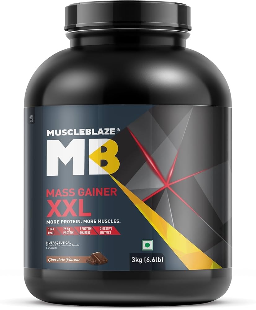 MuscleBlaze Mass Gainer XXL (3kg)